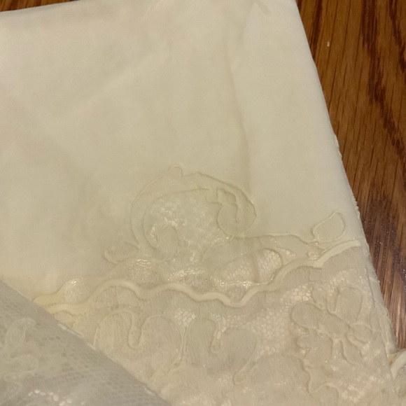 Vintage Regency Tablecloth Lined Vinyl Beige 60 X 90 Oblong NOS Made in USA - Picture 6 of 6